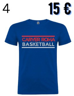 T-SHIRT CARVER ROMA